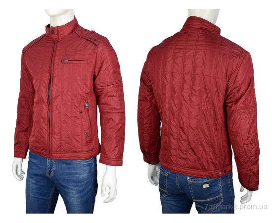 Куртка мужская Весна/осень K855 red (04522) (5 шт. р.сетка 46-54) "Obuvok" недорого оптом от прямого поставщика, изображение 3 Фотография Куртка мужская Весна/осень K855 red (04522) (5 шт. р.сетка 46-54) "Obuvok" недорого оптом от прямого поставщика, изображение 3