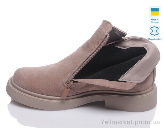 Черевики жіночі стильні Весна/осінь VARTAN 1433 з беж (6 пар р.36-41) "Prime-Opt" недорого оптом від прямого постачальника, зображення 2