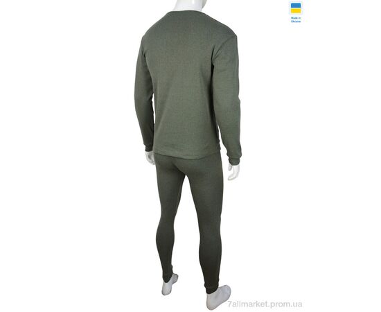 Термобілизна чоловіча Зима 3378 green (3XL) (1 шт. р.сіткаOne size) "Textile" недорого оптом від прямого постачальника, зображення 2 Термобілизна чоловіча Зима 3378 green (3XL) (1 шт. р.сіткаOne size) "Textile" недорого оптом від прямого постачальника, зображення 2