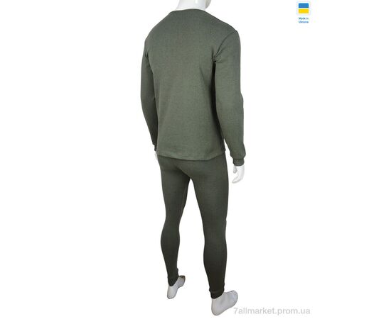 Фотография Термобельё мужское Зима 3377 green (2XL) (1 шт. р.сетка One size) "Textile" недорого оптом от прямого поставщика, изображение 2