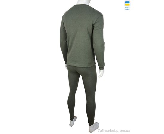 Термобілизна чоловіча Зима 3379 green (4XL) (1 шт. р.сіткаOne size) "Textile" недорого оптом від прямого постачальника, зображення 2 Термобілизна чоловіча Зима 3379 green (4XL) (1 шт. р.сіткаOne size) "Textile" недорого оптом від прямого постачальника, зображення 2