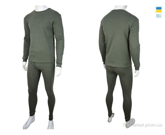 Термобілизна чоловіча Зима 3379 green (4XL) (1 шт. р.сіткаOne size) "Textile" недорого оптом від прямого постачальника, зображення 3 Термобілизна чоловіча Зима 3379 green (4XL) (1 шт. р.сіткаOne size) "Textile" недорого оптом від прямого постачальника, зображення 3