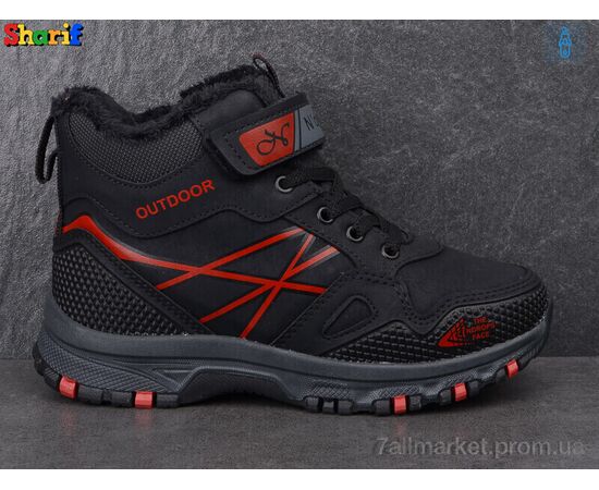 Черевики дитячі зручні Весна/осінь 010BB-4 (8 пар р.31-35) "Sharif" недорого оптом від прямого постачальника, зображення 2