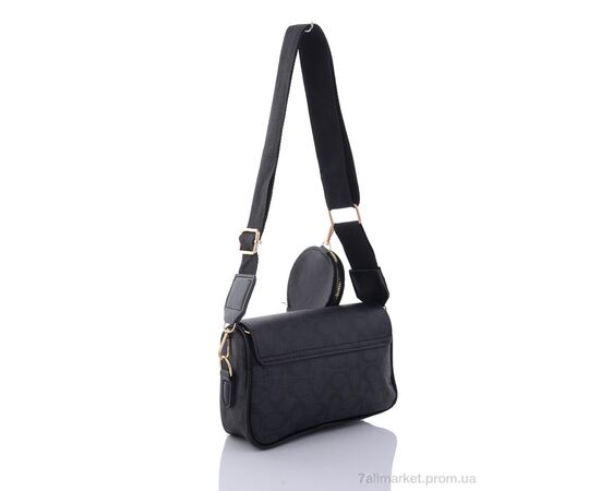 Жіноча сумка 2149-4 black 15*22*6 см, "David Polo" недорого оптом від прямого постачальника, зображення 2 Жіноча сумка 2149-4 black 15*22*6 см, "David Polo" недорого оптом від прямого постачальника, зображення 2