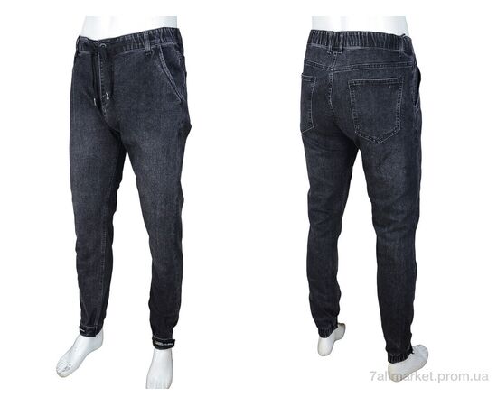 Джинси чоловічі  8826 (8 шт. р.сітка29-36) "Baron" недорого оптом від прямого постачальника, зображення 3