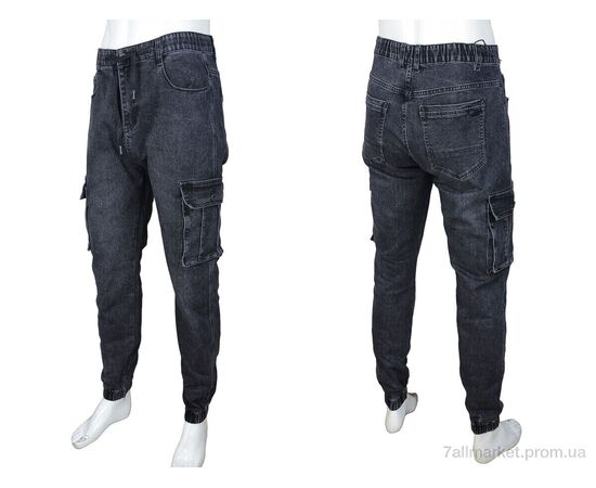 Джинси чоловічі  8832 (8 шт. р.сітка29-36) "Baron" недорого оптом від прямого постачальника, зображення 3