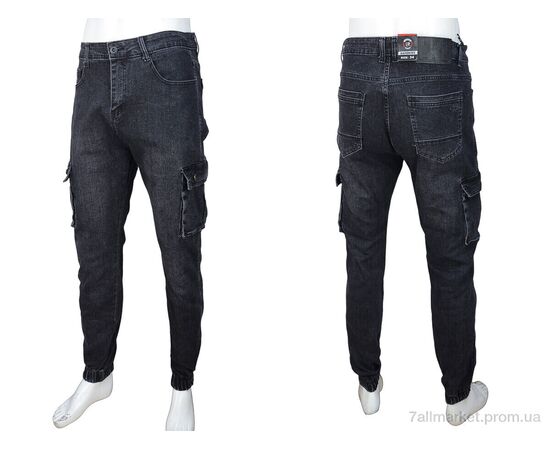 Джинси чоловічі  8821 (8 шт. р.сітка29-38) "Baron" недорого оптом від прямого постачальника, зображення 3