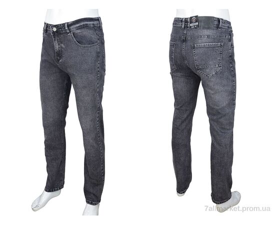 Джинси чоловічі  8733 (8 шт. р.сітка32-40) "Baron" недорого оптом від прямого постачальника, зображення 3