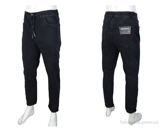 Джинси чоловічі  8835 (8 шт. р.сітка29-38) "Baron" недорого оптом від прямого постачальника, зображення 3