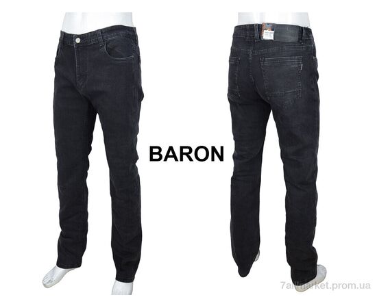 Джинси чоловічі  BR9267 (8 шт. р.сітка31-38) "Baron" недорого оптом від прямого постачальника, зображення 3