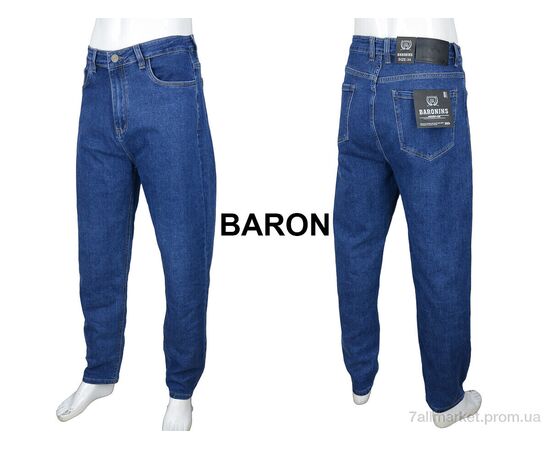 Джинси чоловічі  1505 (8 шт. р.сітка29-36) "Baron" недорого оптом від прямого постачальника, зображення 3