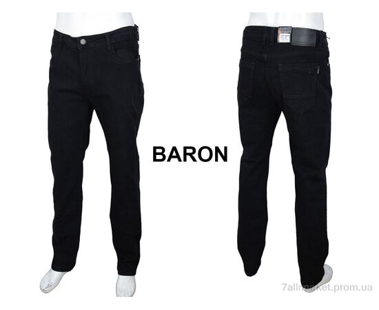Джинси чоловічі  BR9266 (8 шт. р.сітка34-44) "Baron" недорого оптом від прямого постачальника, зображення 3