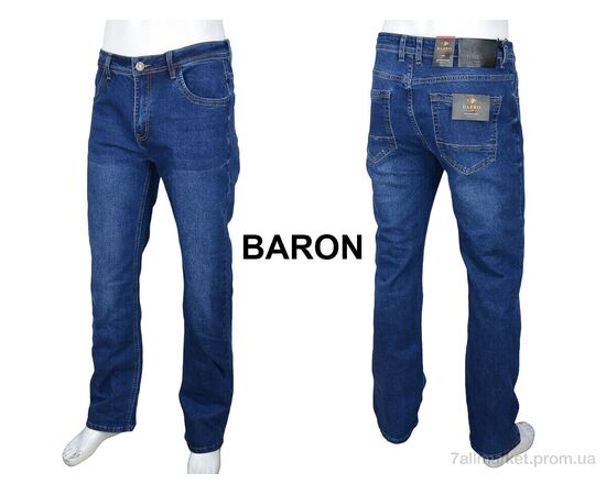 Джинси чоловічі  1701 (8 шт. р.сітка29-38) "Baron" недорого оптом від прямого постачальника, зображення 3
