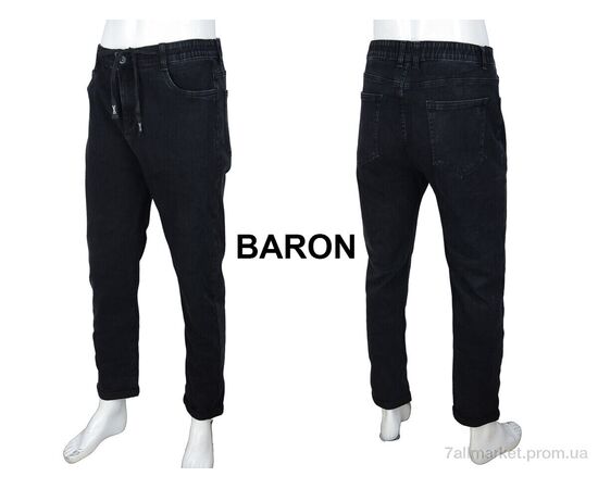 Джинси чоловічі  8833 (8 шт. р.сітка28-36) "Baron" недорого оптом від прямого постачальника, зображення 3