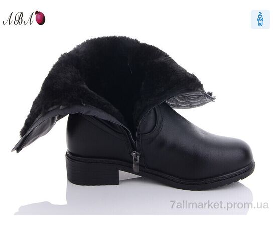 Чоботи жіночі зручні Зима 525 (8 пар р.37-42) "Aba" недорого оптом від прямого постачальника, зображення 2