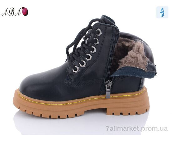 Черевики дитячі зручні Зима B10 (8 пар р.27-32) "Aba" недорого оптом від прямого постачальника, зображення 2