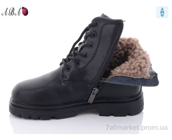 Черевики дитячі зручні Зима B26 (8 пар р.32-37) "Aba" недорого оптом від прямого постачальника, зображення 2