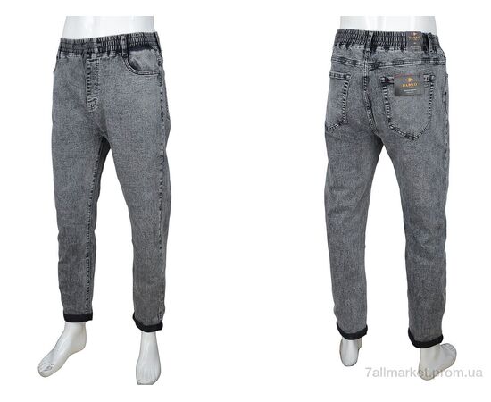 Джинси чоловічі  1708 (8 шт. р.сітка28-36) "Baron" недорого оптом від прямого постачальника, зображення 3