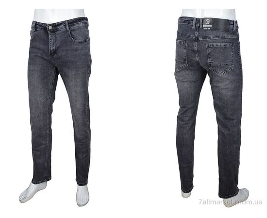 Джинси чоловічі  8739 (8 шт. р.сітка28-36) "Baron" недорого оптом від прямого постачальника, зображення 3