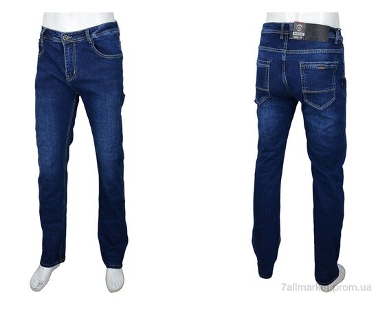 Джинси чоловічі  8768 (8 шт. р.сітка30-38) "Baron" недорого оптом від прямого постачальника, зображення 3