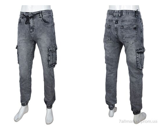 Джинси чоловічі  8838 (8 шт. р.сітка30-38) "Baron" недорого оптом від прямого постачальника, зображення 3