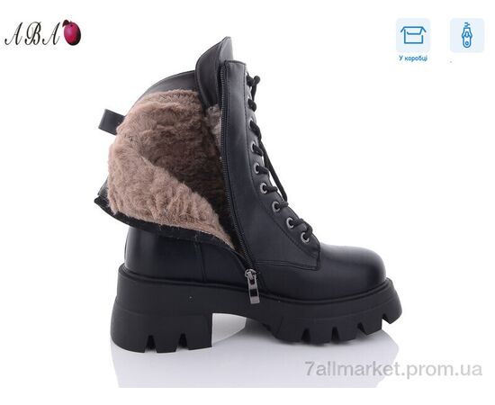Черевики жіночі стильні Зима Y25 (8 пар р.36-41) "Aba" недорого оптом від прямого постачальника, зображення 2