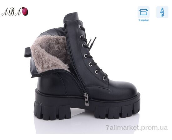 Черевики жіночі стильні Зима Y48 (8 пар р.36-41) "Aba" недорого оптом від прямого постачальника, зображення 2