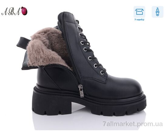 Черевики жіночі стильні Зима Y78 (8 пар р.36-41) "Aba" недорого оптом від прямого постачальника, зображення 2