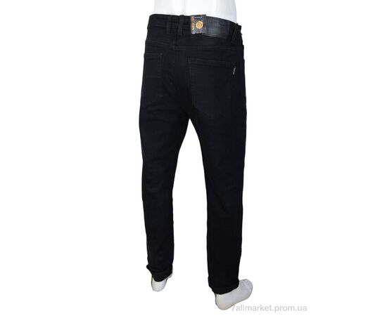 Джинси чоловічі Весна/осінь M310-2 black (8 шт. р.сітка29-38) "Baron" недорого оптом від прямого постачальника, зображення 2