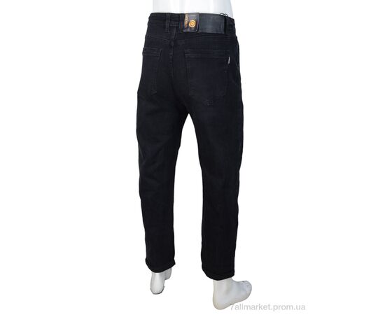 Джинси чоловічі Весна/осінь M310-4 black (8 шт. р.сітка29-38) "Baron" недорого оптом від прямого постачальника, зображення 2