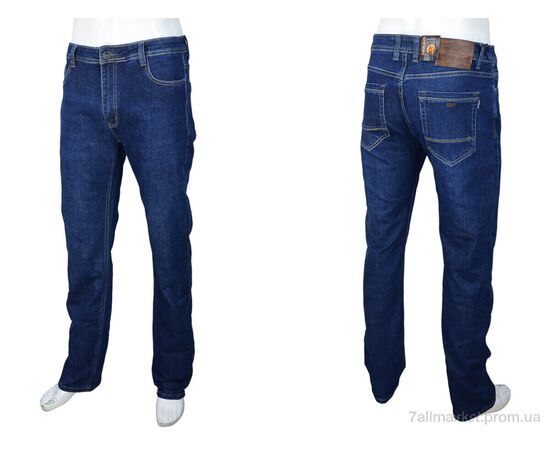 Джинси чоловічі Весна/осінь BR9406 blue (8 шт. р.сітка36-46) "Baron" недорого оптом від прямого постачальника, зображення 3