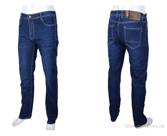 Джинси чоловічі Весна/осінь BR9403 blue (8 шт. р.сітка36-46) "Baron" недорого оптом від прямого постачальника, зображення 3
