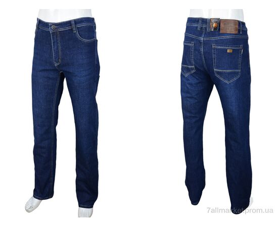Джинси чоловічі Весна/осінь BR9405 blue (8 шт. р.сітка38-48) "Baron" недорого оптом від прямого постачальника, зображення 3