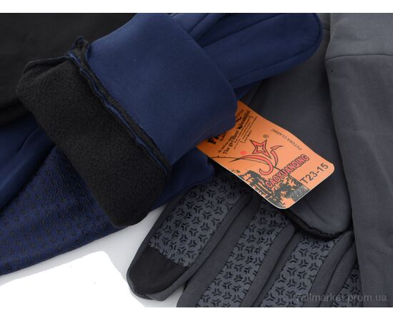 Фотография Перчатки мужские Зима TS13 mix (12 шт. р.сетка One size) "TUZZI" недорого оптом от прямого поставщика, изображение 2