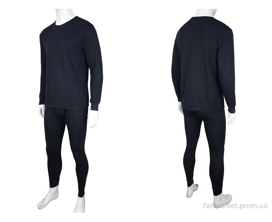 Термобілизна чоловіча Зима 996 navy (07888) (4 шт. р.сіткаXL-4XL) "Obuvok" недорого оптом від прямого постачальника, зображення 3