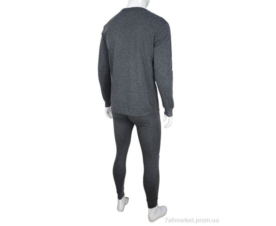 Термобілизна чоловіча Зима 996 grey (07888) (4 шт. р.сіткаXL-4XL) "Obuvok" недорого оптом від прямого постачальника, зображення 2