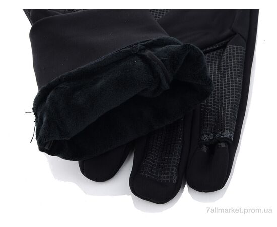Фотография Перчатки мужские Зима YDFS58 black (12 шт. р.сетка M-2XL) "KUINH" недорого оптом от прямого поставщика, изображение 2