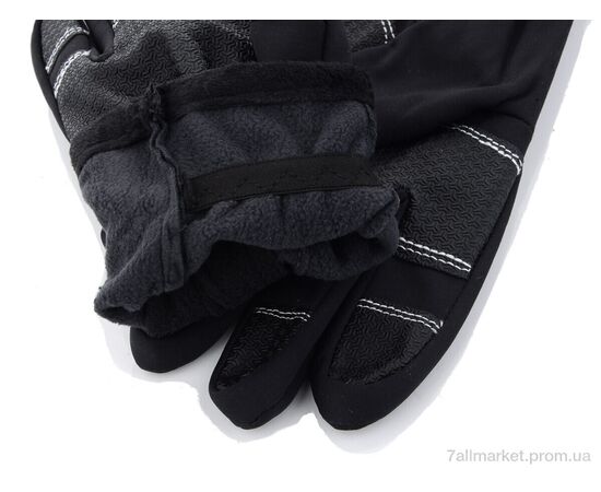 Фотография Перчатки мужские Зима YDFS139 black (12 шт. р.сетка S-XL) "KUINH" недорого оптом от прямого поставщика, изображение 2