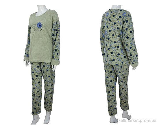 Піжама жіноча Весна/осінь 1158 khaki (4 шт. р.сіткаM) "Nicoletta" недорого оптом від прямого постачальника, зображення 3 Піжама жіноча Весна/осінь 1158 khaki (4 шт. р.сіткаM) "Nicoletta" недорого оптом від прямого постачальника, зображення 3