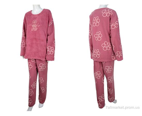 Піжама жіноча Весна/осінь 3229 d.pink (4 шт. р.сітка2XL-5XL) "Nicoletta" недорого оптом від прямого постачальника, зображення 3 Піжама жіноча Весна/осінь 3229 d.pink (4 шт. р.сітка2XL-5XL) "Nicoletta" недорого оптом від прямого постачальника, зображення 3