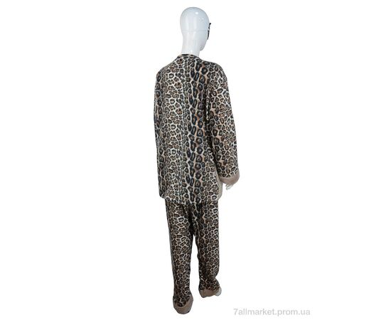 Пижама женская Весна/осень 8245 brown (3 шт. р.сетка 3XL-5XL) "Nicoletta" недорого оптом от прямого поставщика, изображение 2 Фотография Пижама женская Весна/осень 8245 brown (3 шт. р.сетка 3XL-5XL) "Nicoletta" недорого оптом от прямого поставщика, изображение 2