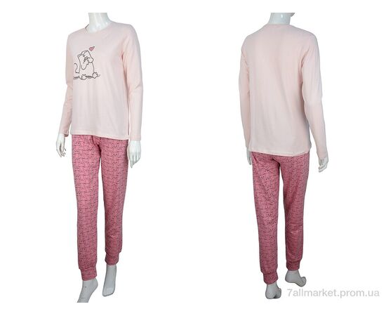 Піжама жіноча Весна/осінь 96716 pink (4 шт. р.сіткаS-XL) "Nicoletta" недорого оптом від прямого постачальника, зображення 3 Піжама жіноча Весна/осінь 96716 pink (4 шт. р.сіткаS-XL) "Nicoletta" недорого оптом від прямого постачальника, зображення 3