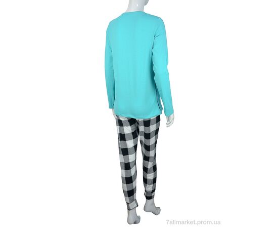 Піжама жіноча Весна/осінь 96680 l.blue (4 шт. р.сіткаS-XL) "Nicoletta" недорого оптом від прямого постачальника, зображення 2 Піжама жіноча Весна/осінь 96680 l.blue (4 шт. р.сіткаS-XL) "Nicoletta" недорого оптом від прямого постачальника, зображення 2