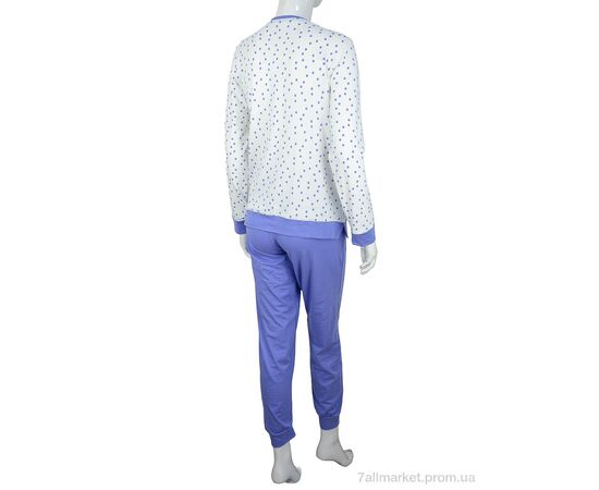 Пижама женская Весна/осень 96696 violet (4 шт. р.сетка S-XL) "Nicoletta" недорого оптом от прямого поставщика, изображение 2 Фотография Пижама женская Весна/осень 96696 violet (4 шт. р.сетка S-XL) "Nicoletta" недорого оптом от прямого поставщика, изображение 2