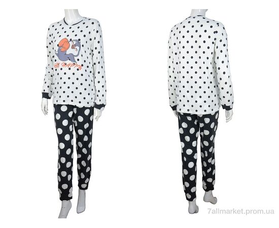 Пижама женская Весна/осень 96717 white (4 шт. р.сетка S-XL) "Nicoletta" недорого оптом от прямого поставщика, изображение 3 Фотография Пижама женская Весна/осень 96717 white (4 шт. р.сетка S-XL) "Nicoletta" недорого оптом от прямого поставщика, изображение 3
