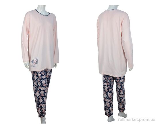 Піжама жіноча Весна/осінь 30058 pink (4 шт. р.сітка2XL-5XL) "Nicoletta" недорого оптом від прямого постачальника, зображення 3 Піжама жіноча Весна/осінь 30058 pink (4 шт. р.сітка2XL-5XL) "Nicoletta" недорого оптом від прямого постачальника, зображення 3