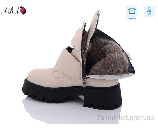 Черевики жіночі стильні Зима A60-2 (8 пар р.36-41) "Aba" недорого оптом від прямого постачальника, зображення 2