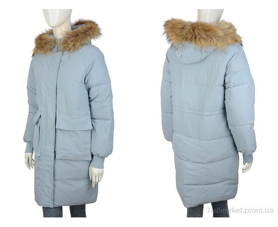 Куртка женская Зима 9233 l.blue (4 шт. р.сетка M-2XL) "Hope" недорого оптом от прямого поставщика, изображение 3 Фотография Куртка женская Зима 9233 l.blue (4 шт. р.сетка M-2XL) "Hope" недорого оптом от прямого поставщика, изображение 3