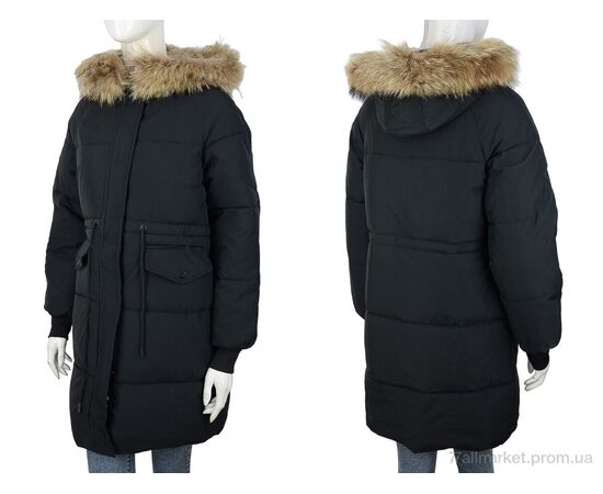 Куртка женская Зима 2208 black (4 шт. р.сетка M-2XL) "Hope" недорого оптом от прямого поставщика, изображение 3 Фотография Куртка женская Зима 2208 black (4 шт. р.сетка M-2XL) "Hope" недорого оптом от прямого поставщика, изображение 3