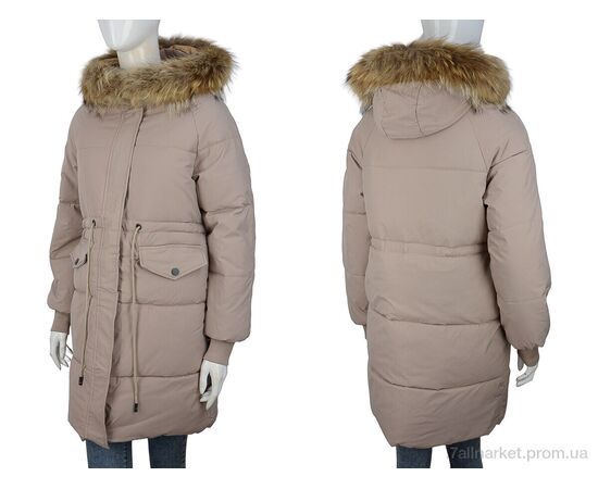 Куртка женская Зима 2208 d.beige (4 шт. р.сетка M-2XL) "Hope" недорого оптом от прямого поставщика, изображение 3 Фотография Куртка женская Зима 2208 d.beige (4 шт. р.сетка M-2XL) "Hope" недорого оптом от прямого поставщика, изображение 3